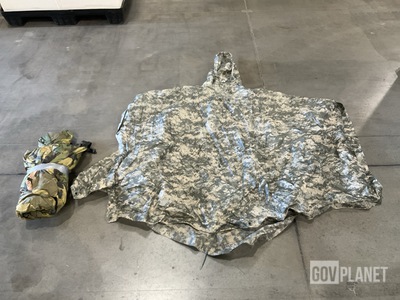 (93) One-Person Tents & (157) Wet Weather Poncho Liners