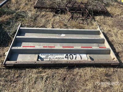 M&M Trailer Co. Dump Truck Steel Tailgate