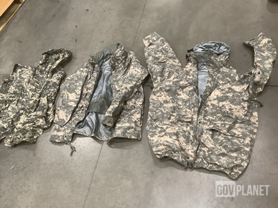(71) Cold Weather Parkas, (60) Wet Weather Parkas & Assorted Items