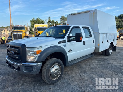 2013 Ford F-550 XL 4x4 Crew Cab Service Truck
