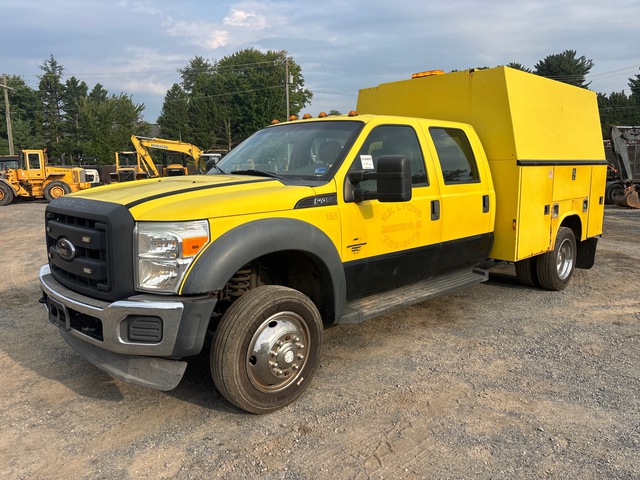 2012 Ford F-450 XL 4x2 Crew Cab Utility Truck 2012 Ford F-450 XL 4x2 Crew Cab Utility Truck