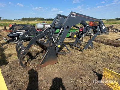 7 ft Buhler Allied Front-End Loader Attachment with Grapple Osprzęt do ładowacza czołowego