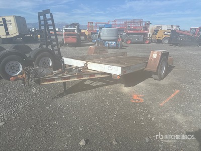 2000 Towmaster 12 ft S/A Equipment Trailer