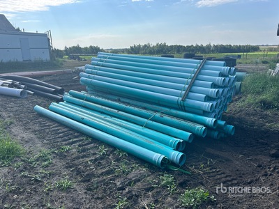 Quantity of (50) PVC Rura