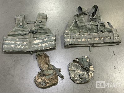 (134) Canteen Pouches & (71) Fighting Load Carriers
