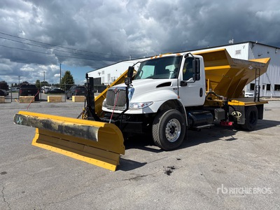 2019 International MV607 4x2 Snow Plow Truck