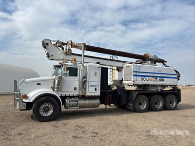 2006 Soilmec T-108 on 2007 Peterbilt 378 8x6 Camion de forage
