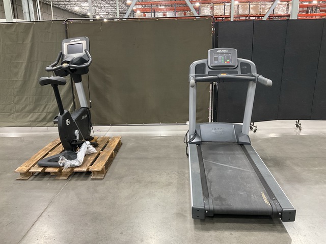 (1) Treadmill & (1) Exercise Bike
