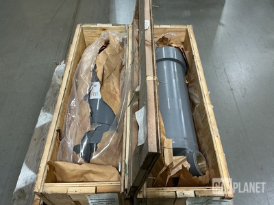 (2) Lake Shore Systems 3075AS152-1 Linear Actuating Cylinder Assemblies