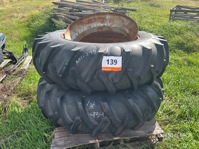 Quantity of (2) 18.4-38 Pneus