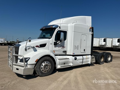 2018 Peterbilt 579 6x4 T/A Sleeper Truck Tractor