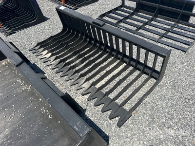 2025 Kit Containers QT-SB-H76-V3 76 in Skeleton Skid Steer Bucket (Unused)