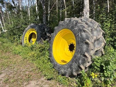 Quantity of (4) Goodyear 520/85R46 Tires - Fits John Deere 8285R