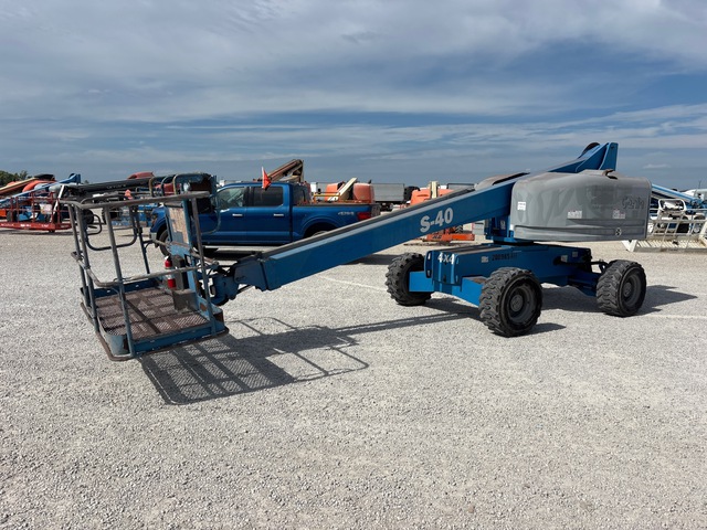 2017 Genie S-40 4WD Diesel Telescopic Boom Lift 2017 Genie S-40 4WD Diesel Telescopic Boom Lift