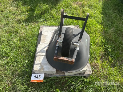 Erie Wheelbarrow and Concrete Blocks