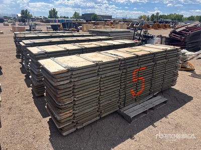 Quantity of (120) Pallets of Concrete Forms