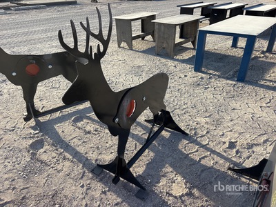 2025 Kit Containers AR500ATDEER Shooting Target (Unused)