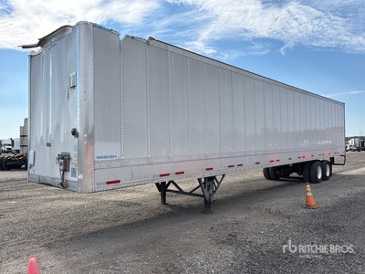 2024 Wabash DVHDHPC 53 ft x 102 in T/A Van Trailer (Inoperable)