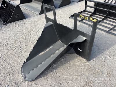 2025 Kit Containers QT-TS-40 16 in Skid Steer Stump Bucket (Unused)