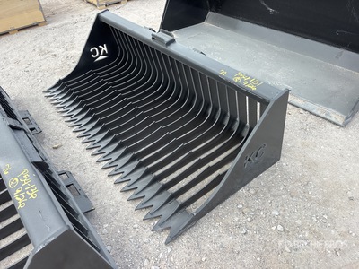 2025 Kit Containers QT-SB-H72-F 72 in Skeleton Skid Steer Bucket (Unused)