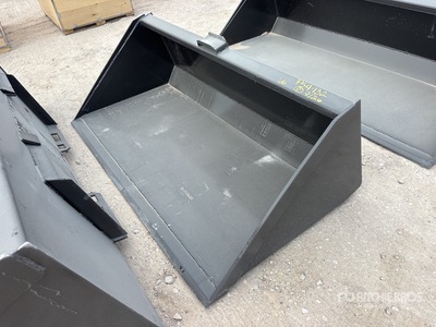 2025 Kit Containers QT-DB-S66 66 in General Purpose Skid Steer Bucket (Unused)