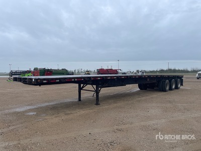 2011 Great Dane 53 ft Tri/A Flatbed Trailer