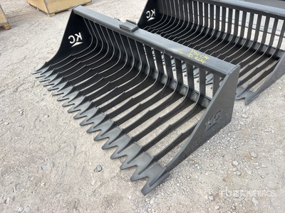 2025 Kit Containers QT-SB-H76-V3 76 in Skeleton Skid Steer Bucket (Unused)