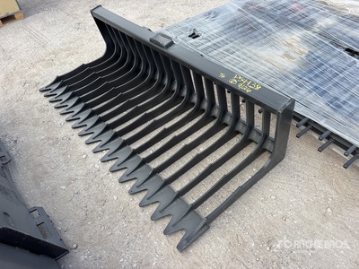 2025 Kit Containers QT-SB-L76-V3 76 in Skeleton Skid Steer Bucket (Unused)