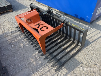 2025 Kit Containers QT-SG-S76-V3 76 in Skeleton Skid Steer Grapple (Unused)