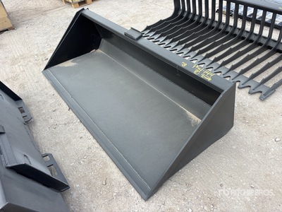 2025 Kit Containers QT-DB-S78 78 in General Purpose Skid Steer Bucket (Unused)