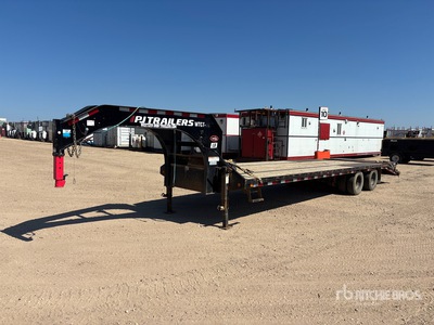 2023 PJ 3F302 30 ft T/A Gooseneck مقطورة معدات