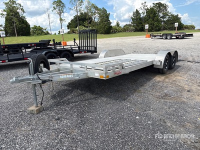 2023 Alcom HOCH8X20 20 ft T/A Remolque Portamaquinaria