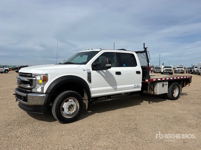2020 Ford F-550 XLT 4x4 Crew Cab Camión Caja Abierta