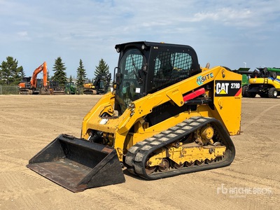 2017 Cat 279D Two-Speed Compact Track Loader