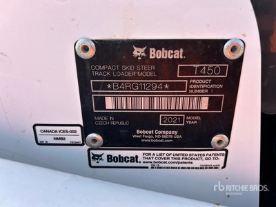 2021 Bobcat T450 Kompakt-Raupenlader