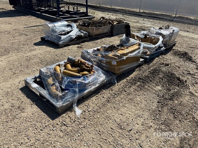 Quantity of (4) Pallets of Engine Parts - Fits Cat 3412