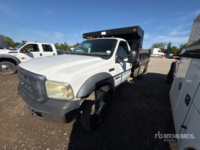 2007 Ford F-550 4x2 Dump Truck