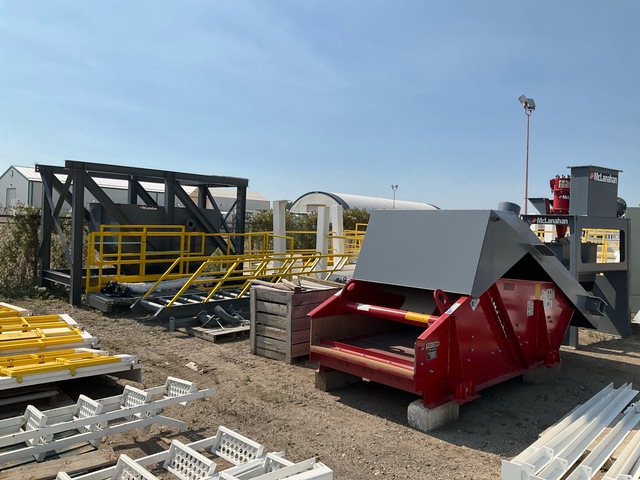 Elrus Electric Vac Truck Dump Station w/ Fines Recovery (Unused)