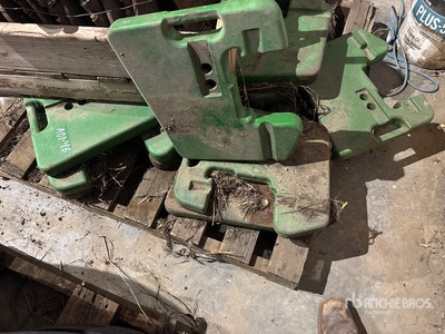 Quantity of (19) Tractor Weights