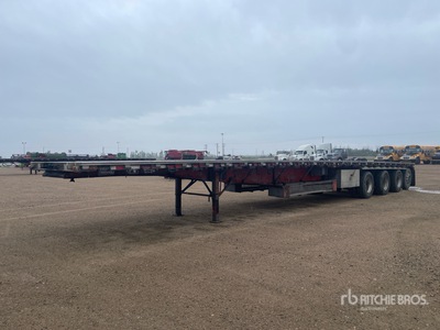 2013 Western 53 ft Quad/A Flatbed Trailer