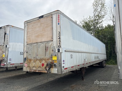 2013 Utility 3000R 53 ft x 102 in T/A Van Trailer