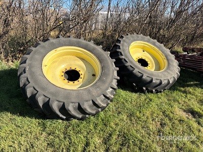 Quantity of (4) 600/65R38 Sprayer Tires - Fits John Deere 4830