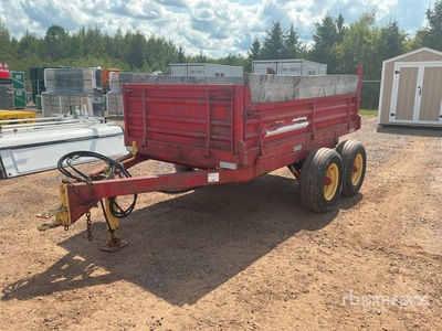 Normand 10 ft T/A Farm Dump Utility Trailer