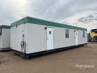 40 ft x 12 ft Skid-Mounted Mobile Office