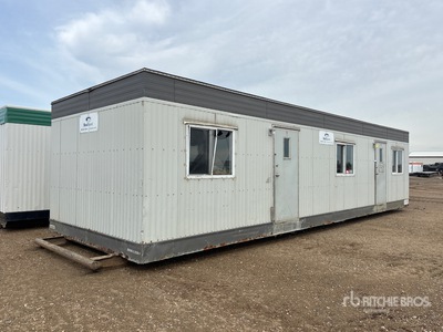 40 ft x 12 ft Skid-Mounted Mobile Office