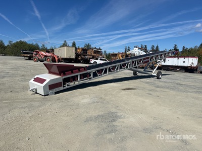 Raystone RMC36-60 36 in x 60 ft Portable Radial Stacking Conveyor
