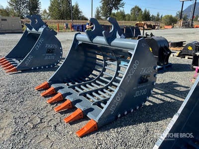 2026 SEC 63 in Skeleton Excavator Bucket - Fits ZX270 (Unused)