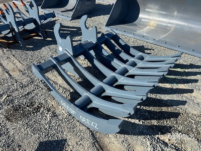 2026 SEC 72 in Excavator Rake - Fits ZX330 (Unused)