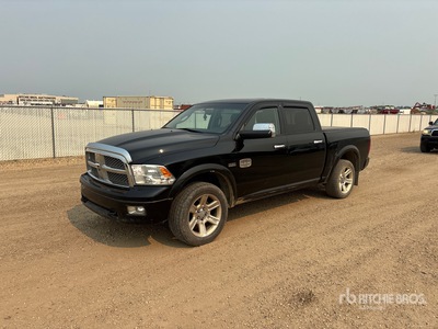 2012 Dodge 1500 Laramie Longhorn 4x4 Crew Cab بيك اب