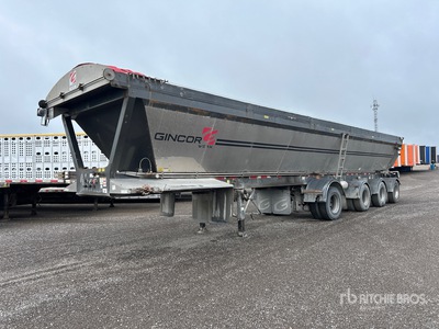 2022 GINCOR 48 ft Quad/A Przyczepa z ruchomym dnem